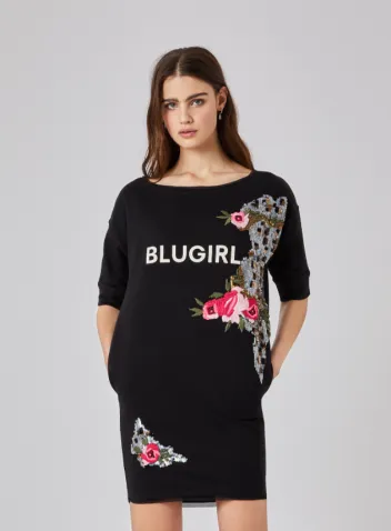 BLUGIRL BLUMARINE ABITO NERO -50%