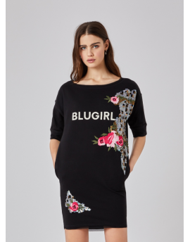 BLUGIRL BLUMARINE ABITO NERO -50%