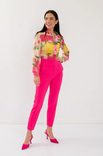 BLUGIRL PANTALONE DEEP PINK