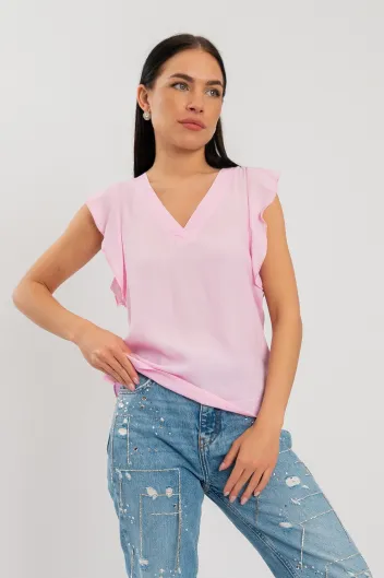 FRACOMINA BLOUSE PINK