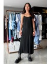 FRACOMINA LONG DRESS BLACK