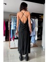 FRACOMINA LONG DRESS BLACK