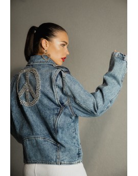 MOSCHINO JEANS JACKETS BLUE -30%