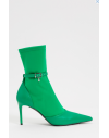 TWINSET TRONCHETTO GREEN BOUQUE