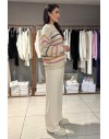 FRACOMINA KNITTED SWEATER CREAM