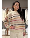 FRACOMINA KNITTED SWEATER CREAM