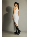 MOSCHINO JEANS DRESS WHITE