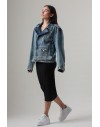 MOSCHINO JEANS JACKETS BLUE