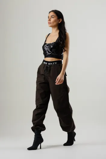 MISS SIXTY GREEN ARMY TROUSERS