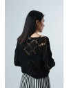 FRACOMINA KNITTED SWEATER BLACK