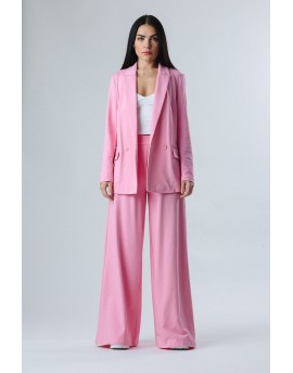 FRACOMINA BLAZER DOPPIO PETTO PINK -40%