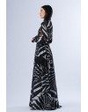FRACOMINA LONG DRESS FEATHERSQUEEN