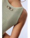 FRACOMINA KNITTED TOP SAND