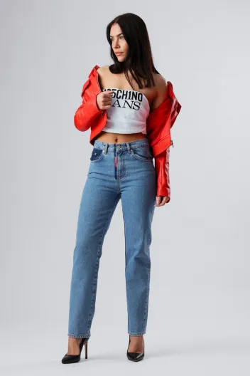 MOSCHINO JEANS TROUSERS