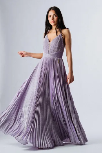 FRACOMINA LONG DRESS LILAC -40%