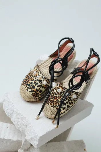 FRACOMINA ESPADRILLAS LEOPARD