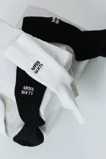 MISS SIXTY SOCKS BLACK