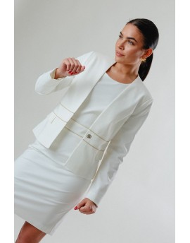 FRACOMINA REGULAR JACKET WHITEGOLD -50%