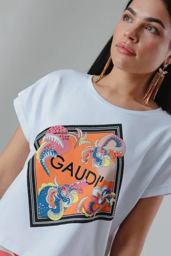 GAUDI SLEEVELESS T-SHIRT