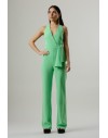 PINKO EXTRADRY TUTA CREPE STRETCH GREEN