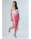 FRACOMINA MIDI SKIRT BUBBLEPINK