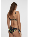 LOLA CASADEMUNT BIKINI NEGRO-VERDE