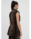 LOLA CASADEMUNT KAMIZELKA ANIMAL PRINT