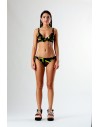 LOLA CASADEMUNT BIKINI NEGRO-VERDE