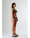 LOLA CASADEMUNT BIKINI NEGRO-VERDE