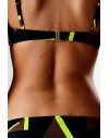 LOLA CASADEMUNT BIKINI NEGRO-VERDE