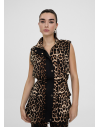 LOLA CASADEMUNT KAMIZELKA ANIMAL PRINT