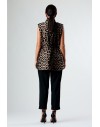 LOLA CASADEMUNT KAMIZELKA ANIMAL PRINT