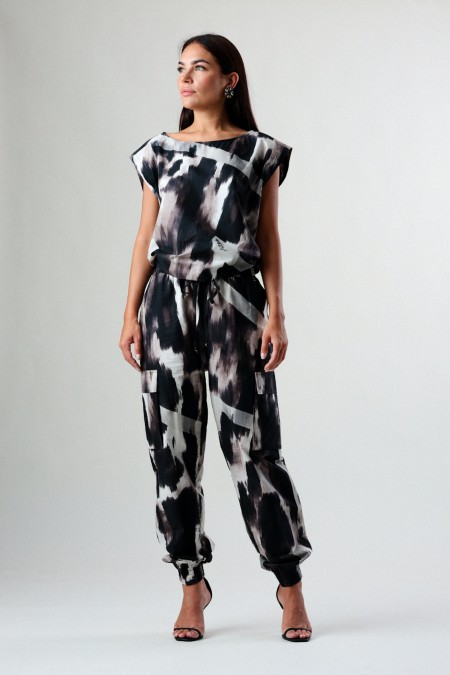 TWINSET BLUZKA ANIMAL PRINT