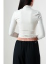 JIJIL MIRROR BLUSA BIANCO