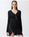 PINKO AGEN ABITO CREPE STRETCH CON BLACK