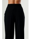 PINKO PERGAMINO PANTALONE CREPE BLACK