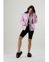 PINKO BRUGNETO BOMBER SATIN SWEET LILAC PINK