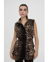 LOLA CASADEMUNT KAMIZELKA ANIMAL PRINT