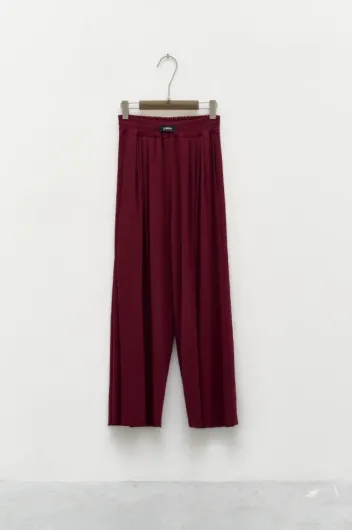 MADE IN ITALY PANTALONE BORDEAUX