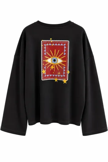 VICOLO FELPA NADRUK TYŁ